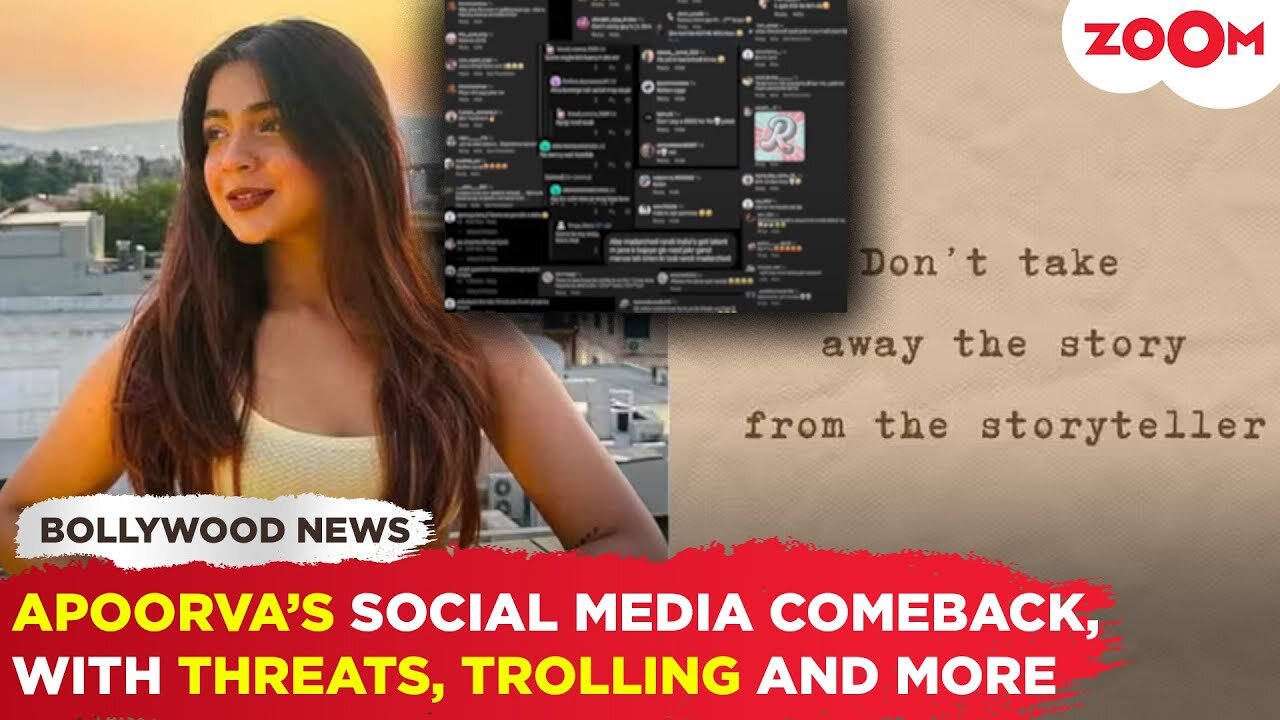 Apoorva Mukhija reveals MAJOR online trolling, death THREATS & more amid India's Got Latent row