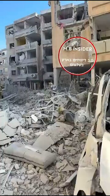 💥 Ground Impact: Tel Aviv Crater After Strike