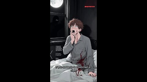 If You Suddenly Feel Watched At Night Rules to Stay Alive” #shorts #scary #creepy