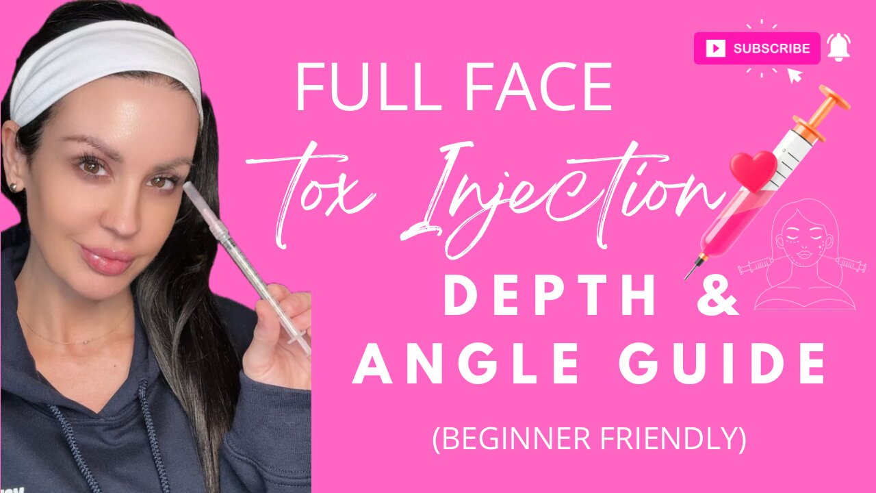 Full Face Tox Injection Depth And Angle Guide (Beginner Friendly)