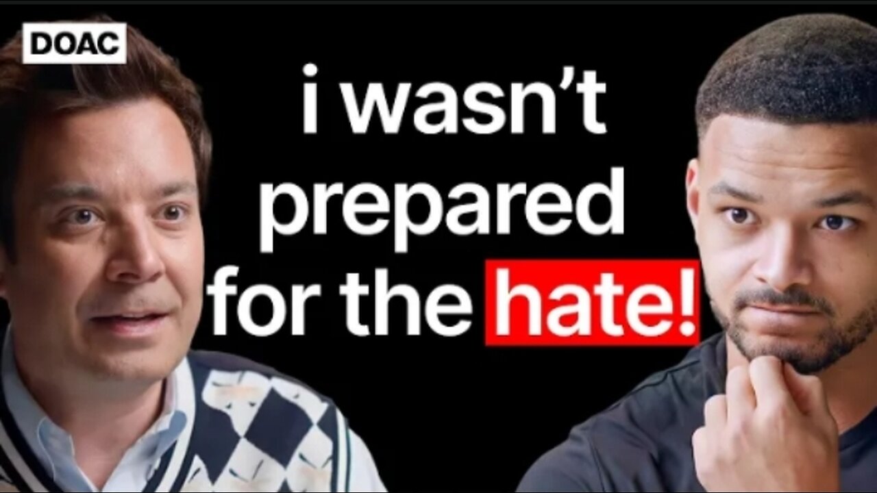 Jimmy Fallon: I Didn't Expect It To Be This Brutal ! The Hate Was Something I Wasn't Prepared For.