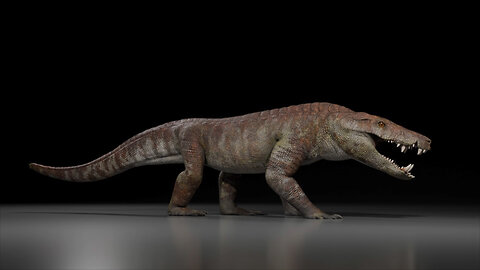 Descubren una nueva especie de cocodrilo prehistórico en la Patagonia
