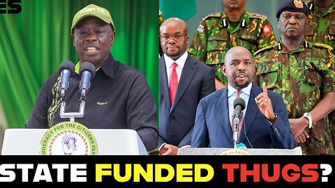 (ESP NO.39) STATE-FUNDED THUGS? - Gachagua Claims Murkomen is Using Public Funds to PAY Goons. 💰