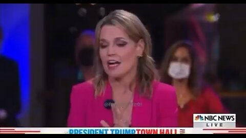 Remember When Savanna Guthrie Was Bullying Trump To Disavow “Q Anon” ?! Hmmm…😂