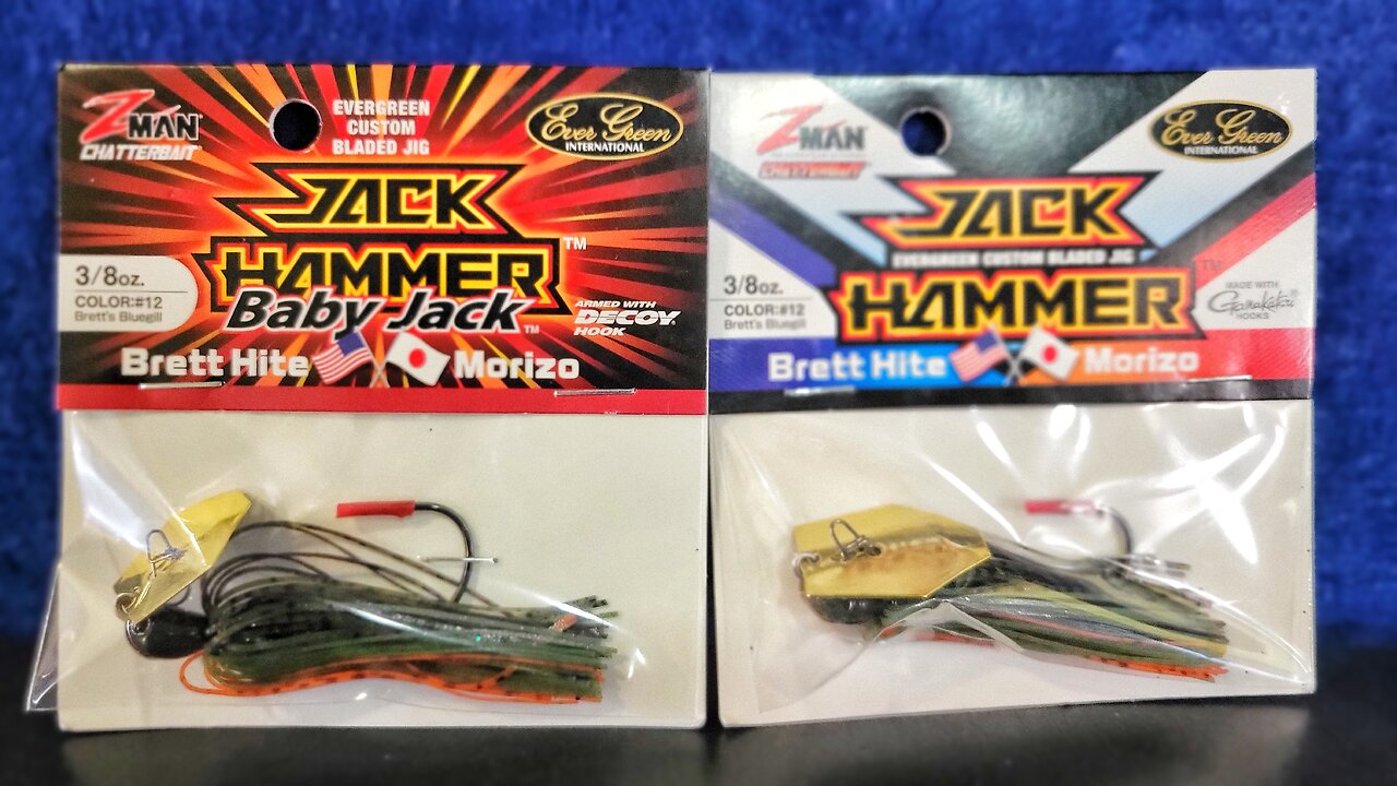 First Look: BABY JACK Chatterbait (Better Than Jackhammer?)
