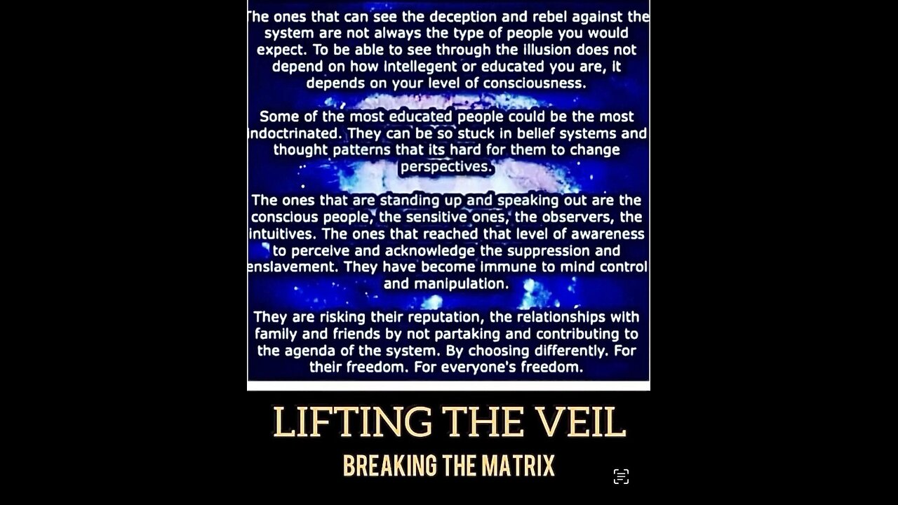 A follow up with evidence that shows liars and charlatans are running things.