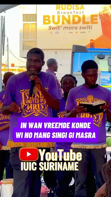 IN WAN VREEMDE KONDE WI NO MAN SINGI GI MASRA