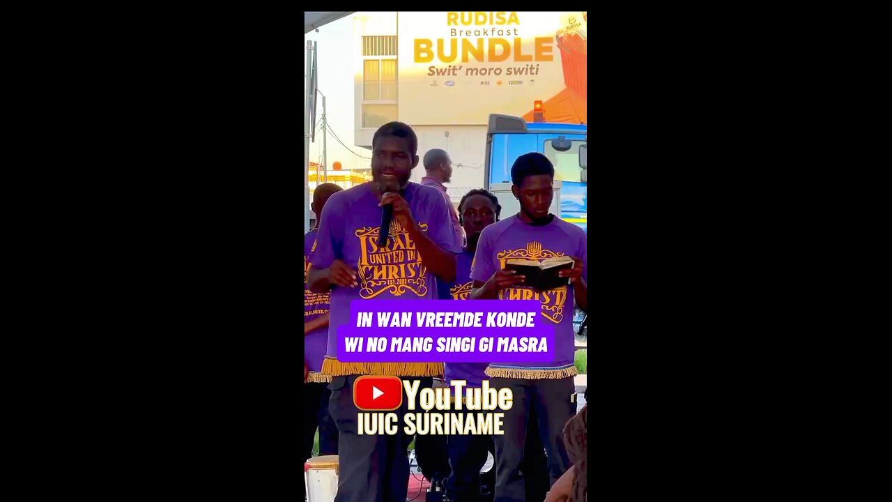 IN WAN VREEMDE KONDE WI NO MAN SINGI GI MASRA