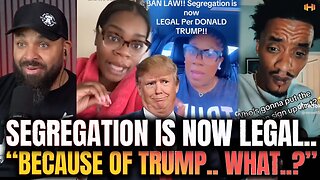 BLACK TIKTOKERS CLAIM TRUMP IS BRINGING BACK SEGREGATION WITH EXECUTIVE ORDER