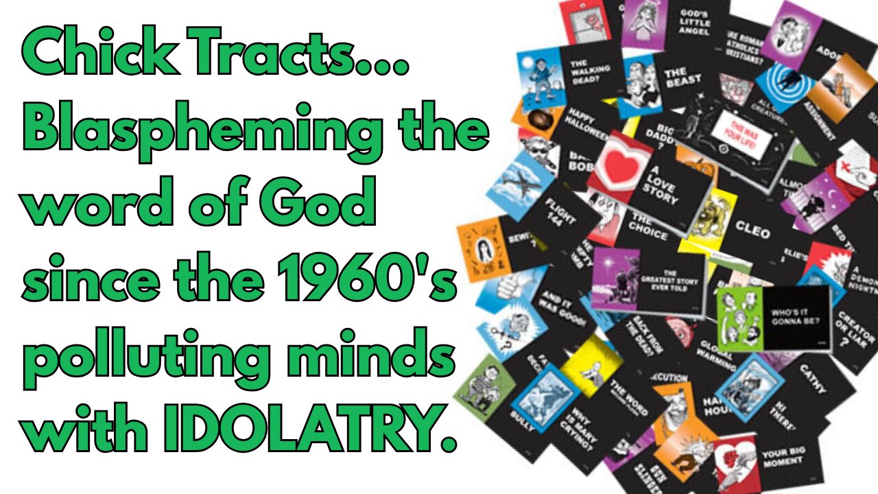 Chick Tracts Are Full of Blaspheme