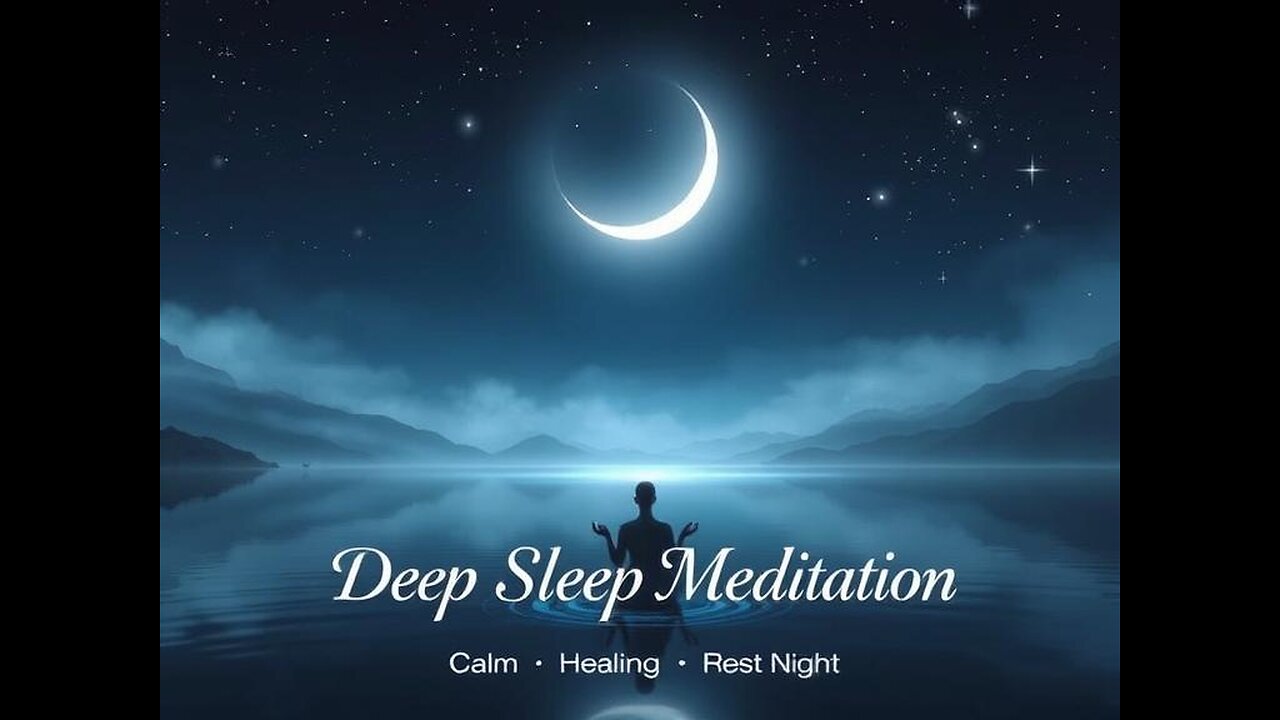 🌙 Relaxing Meditation Music for Deep Sleep | Calming Healing Sounds for Rest & Balance