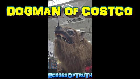 Dogman Of Costco - Now There's No Where To Hide! - New Hunting Grounds For Easy Prey!