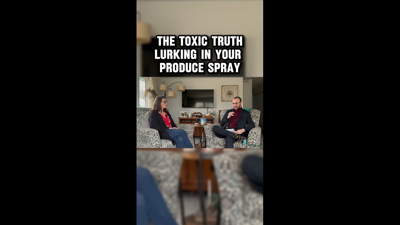 “What’s really being sprayed on the produce at the store?”