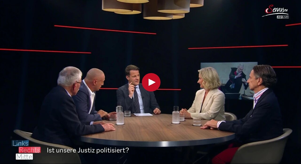 1.6.25 servusTV 👉Links. Rechts. Mitte | Freispruch für Kurz: Wie viel Schlagseite hat unsere Justiz?