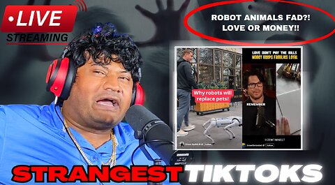 Weird and Crazy Tiktok Videos Live Stream with Tedi (pt. 74)