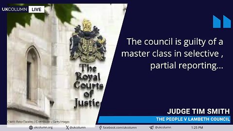 Communities Push Back: LTN Ruled Unlawful - Well Done Lambeth Residents - UK Column News