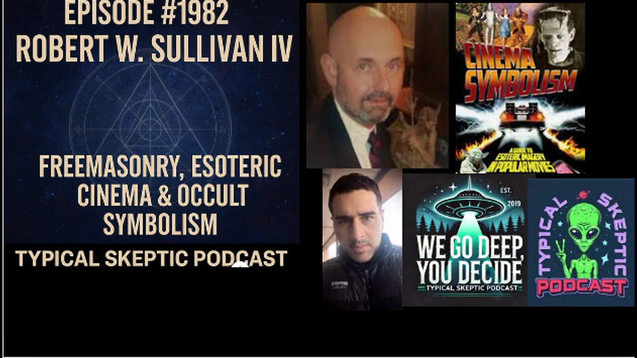 🎙 TSP # 1982 – Robert W. Sullivan IV: Freemasonry, Esoteric Cinema & Occult Symbolism