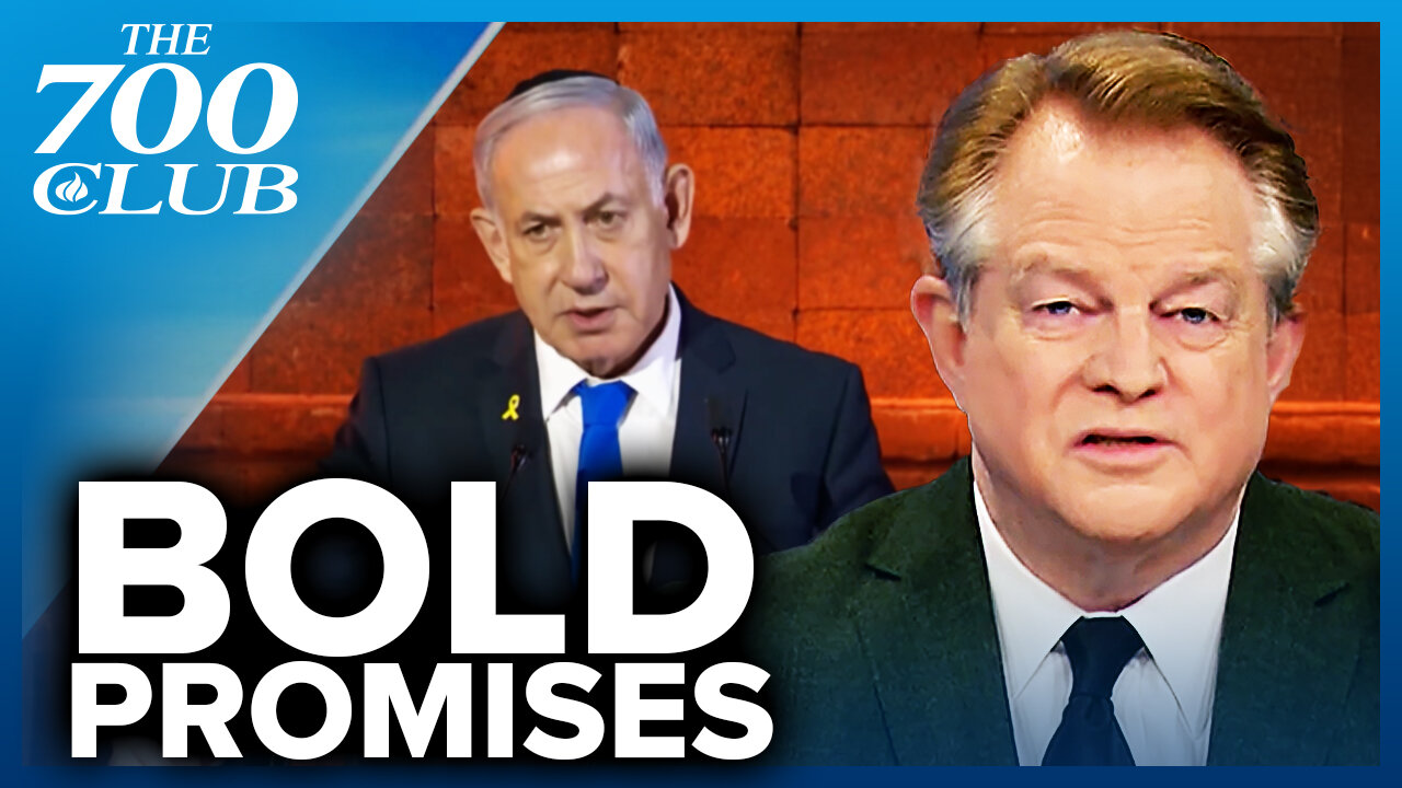 Netanyahu Just Made a Bold Promise Concerning Iran | The 700 Club
