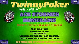 💰Homegame Day - 6pm GMT/1pm ET💰