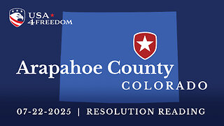 USA Resolution Arapahoe County, CO 7-22-25