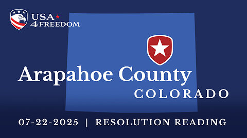 USA Resolution Arapahoe County, CO 7-22-25