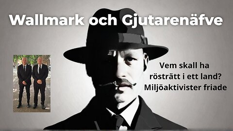 Wallmark och Gjutarenäfve. Expo som en stat i staten och vem skall ha rösträtt i ett land?