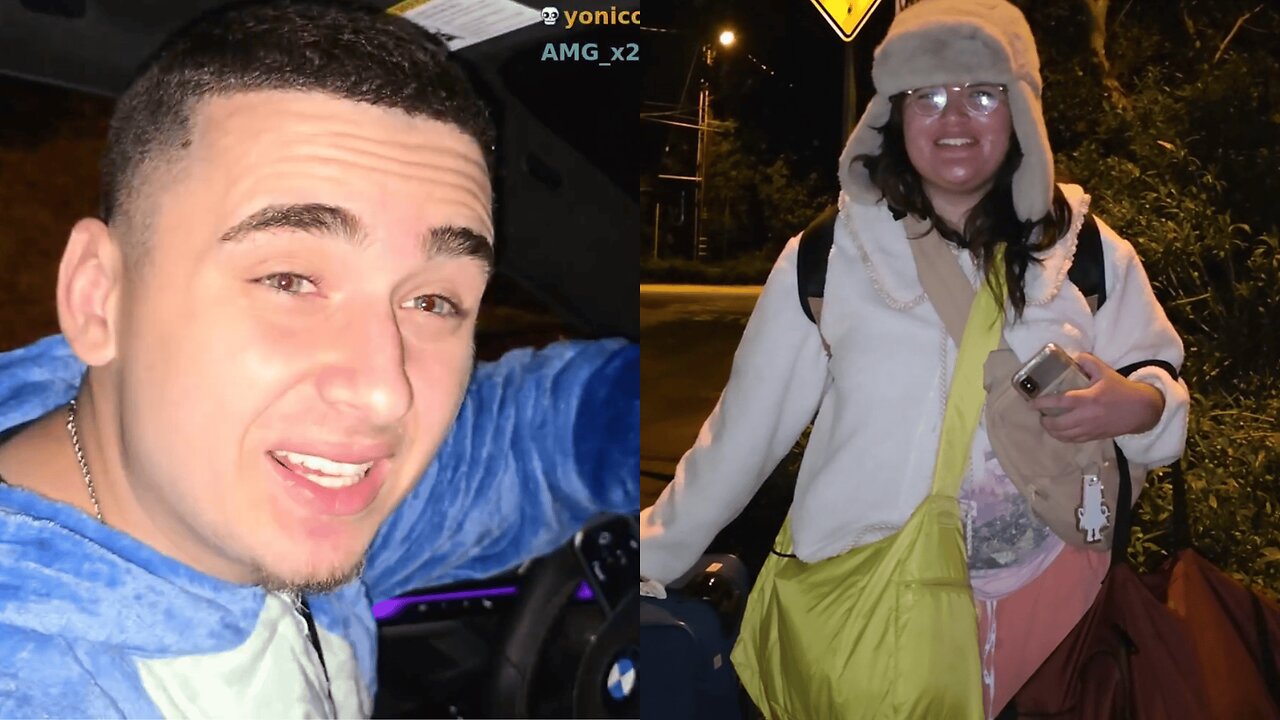 Lacy Confronts Woman Camping Outside the FaZe House with Suitcases