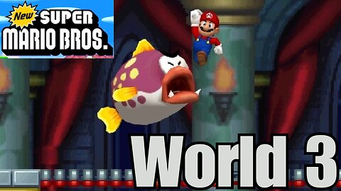 🔥 New Super Mario Bros DS – Part 3: World 3 Adventure! 🌊🏰 (Epic Boss Battle!)