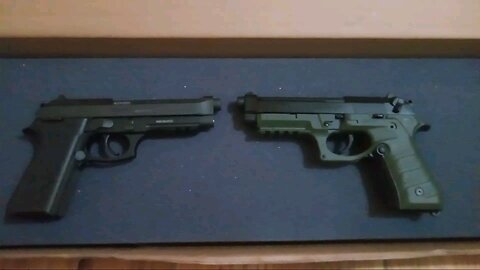 beretta 92fs and my new PT 92