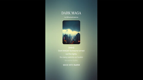 Dark MAGA (Dustin Nemos Song)