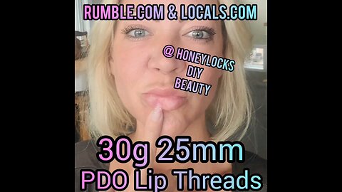 PDO Facial Threads for 💋 💖