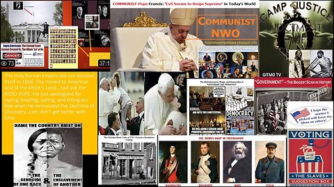 WHAT DO I SEE? THE POPE HAS SOME EXPLAINING TO DO!