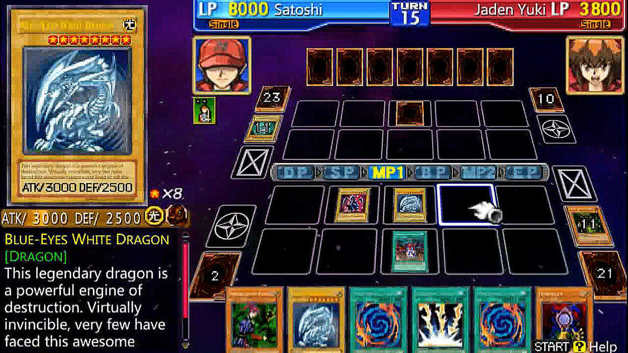 Blue Eyes White Dragon Deck | Yu-Gi-Oh! GX Gameplay