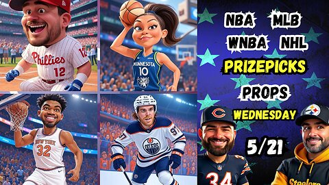 🔥9 Hot MLB PROPS | 🏀 NBA PROPS | ⚾️ MLB PICKS TODAY | 🏀 WNBA | 5/21/25