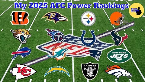 Episode 83: 2025 AFC Power Rankings