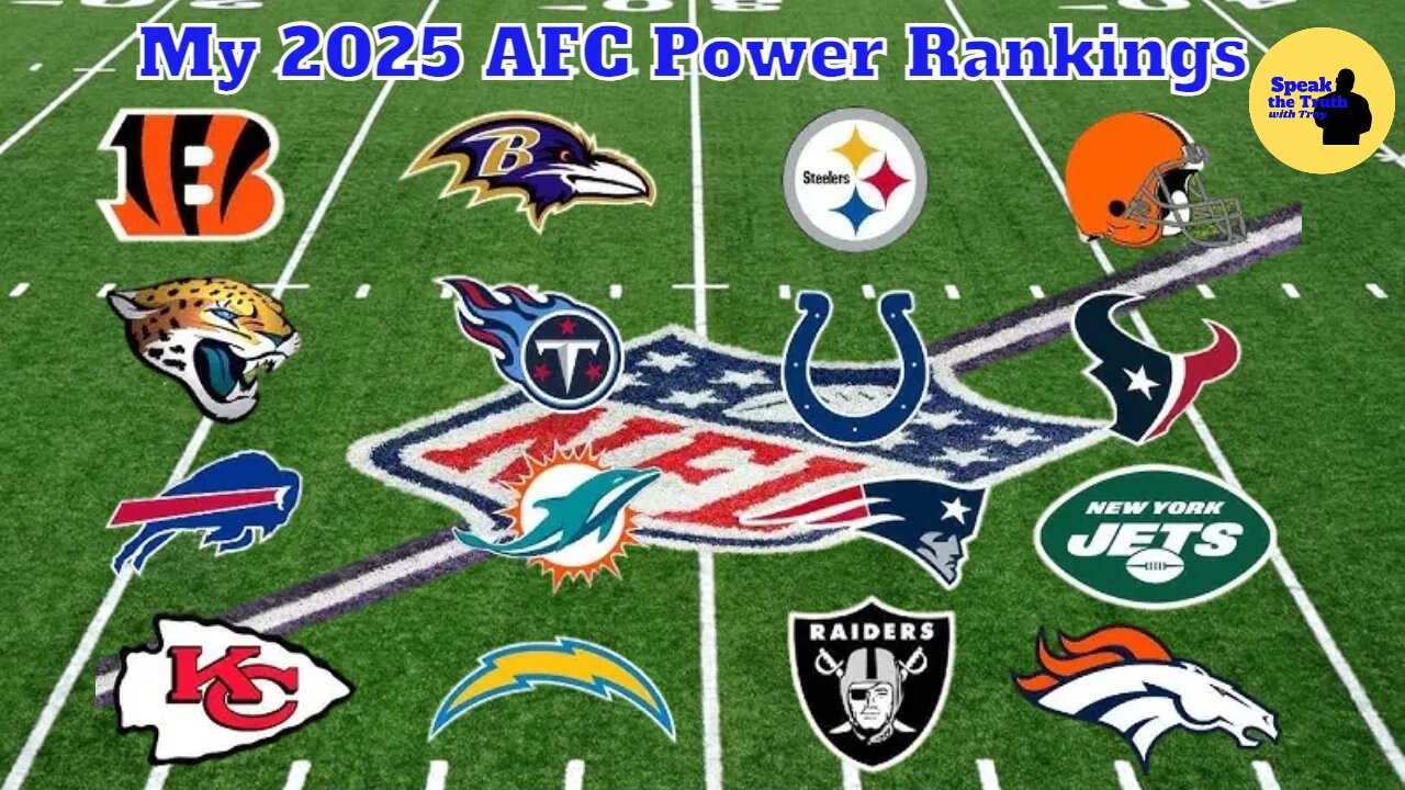 Episode 83: 2025 AFC Power Rankings