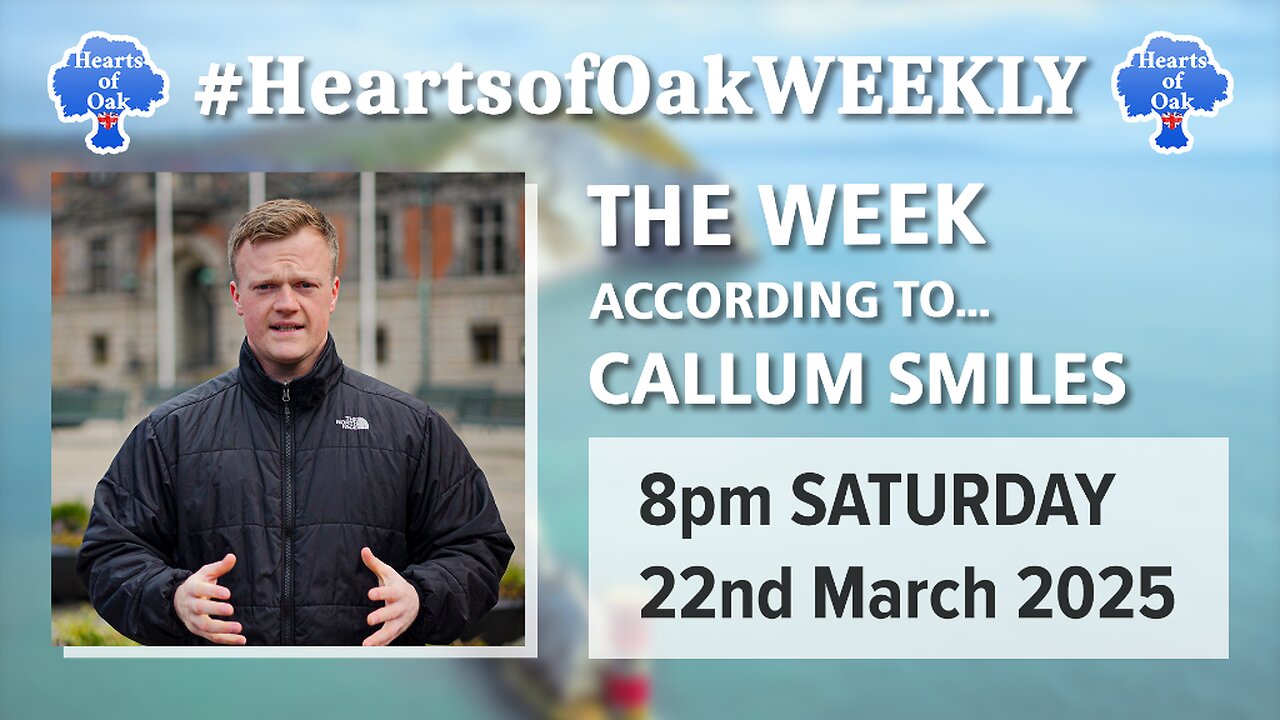 The Week According to ... Callum Smiles