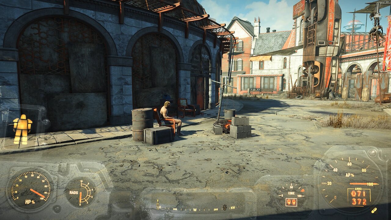 Why are they in their underwear? (Fallout 4)