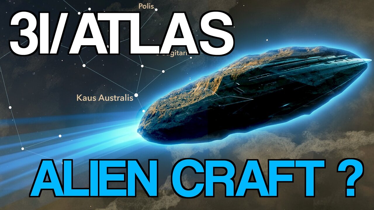 Is 3I/Atlas an interstellar Comet or a Spaceship ?