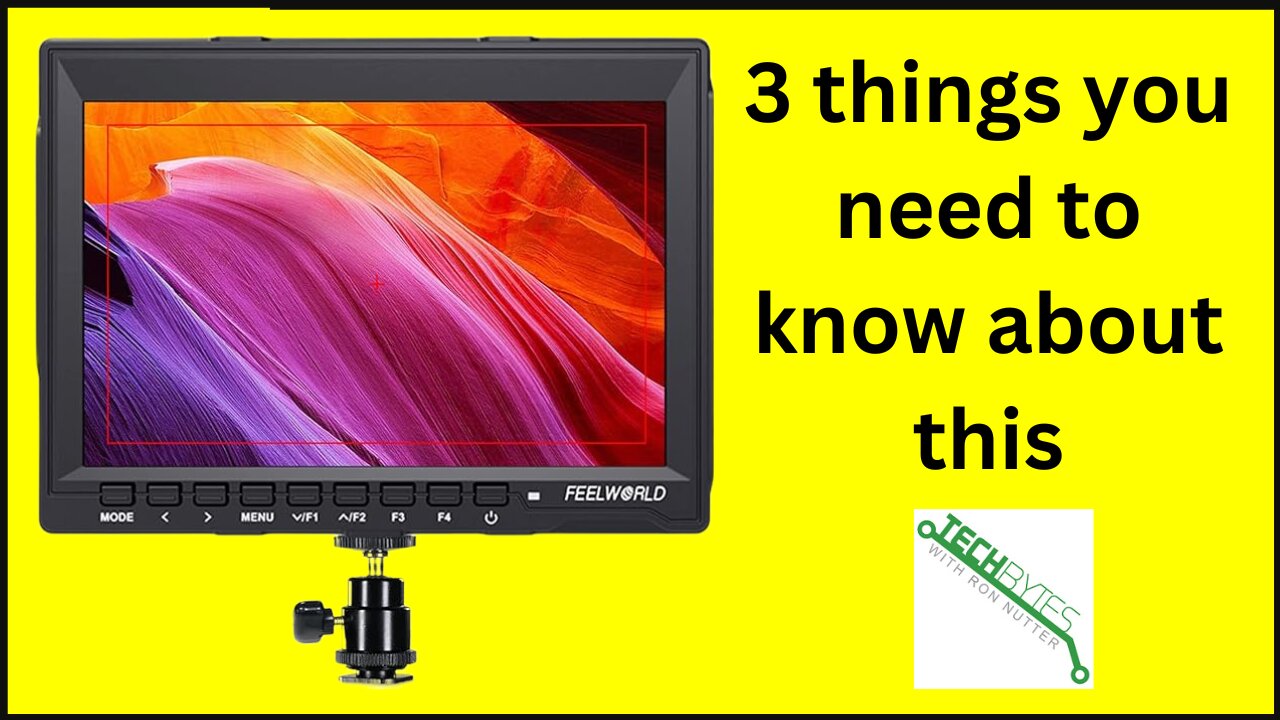 3 Things to know about the FEELWORLD FW759 7 Inch DSLR Camera Field Monitor