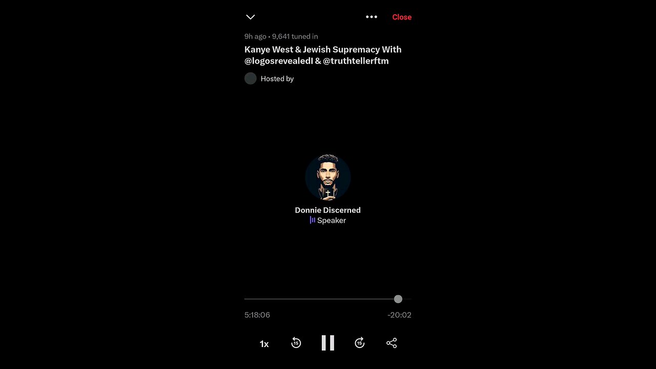 DonnieDiscerned on X makes the entire JQ Radio look retarded