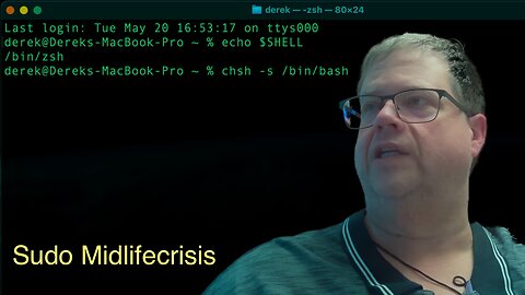 Needlessly Change ZSH to BASH in Terminal