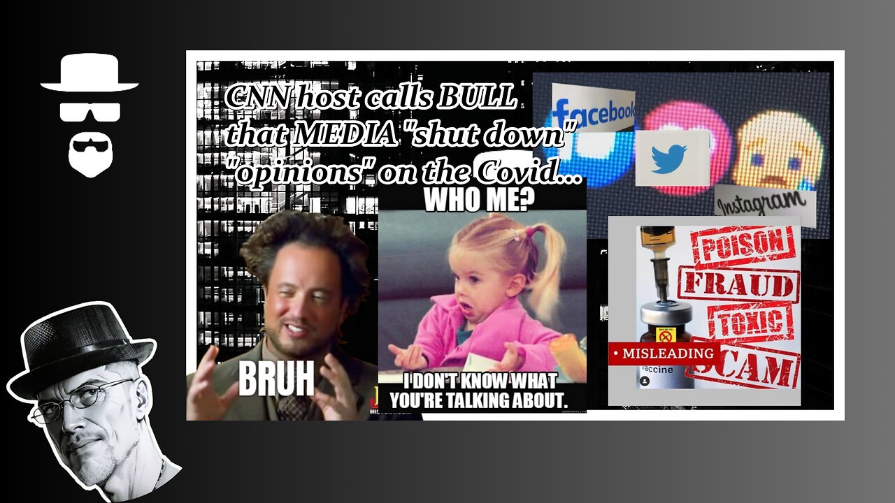 MEDIA SAYS "NOT ME" IN SHUTDOWN OF COVID TALK...WTF???