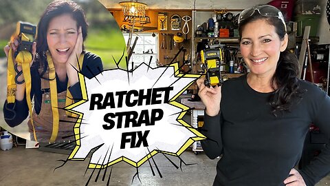 How to Fix & Avoid a Stuck Jammed Tangled Ratchet Strap | Easy Hack to Release Untangle & Reassemble