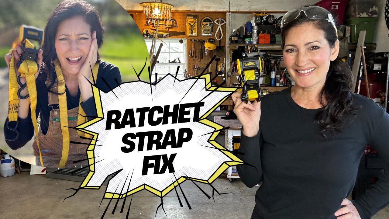How to Fix & Avoid a Stuck Jammed Tangled Ratchet Strap | Easy Hack to Release Untangle & Reassemble