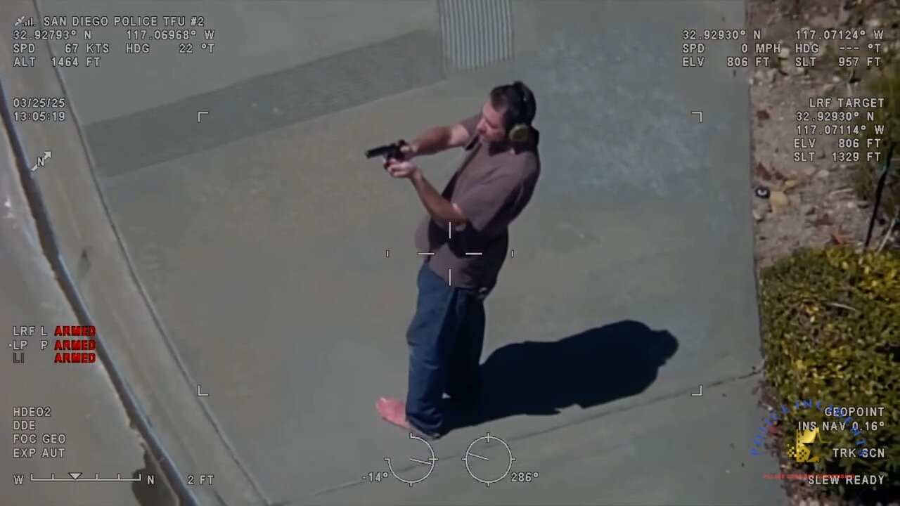 Deadly Standoff in Miramar Ranch North: SDPD Snipers Shoot Man Brandishing Pistol