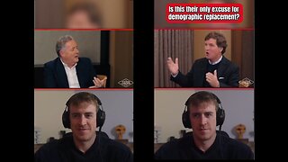 Piers Morgan tell Tucker what's Good about the Great Replacememt?