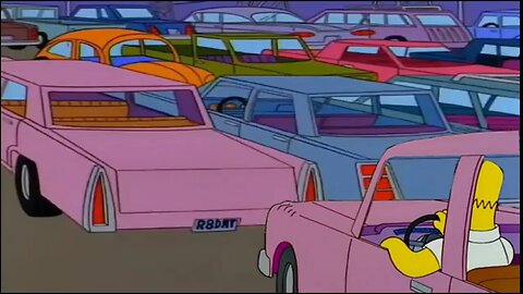 YTP: Homer versus his own car