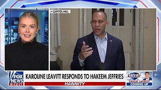Karoline Leavitt FIRES BACK At Hakeem Jeffries Nasty Comments