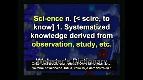 Dr Hovind Sem1 - "Maapallon ikä" - FI Suomi